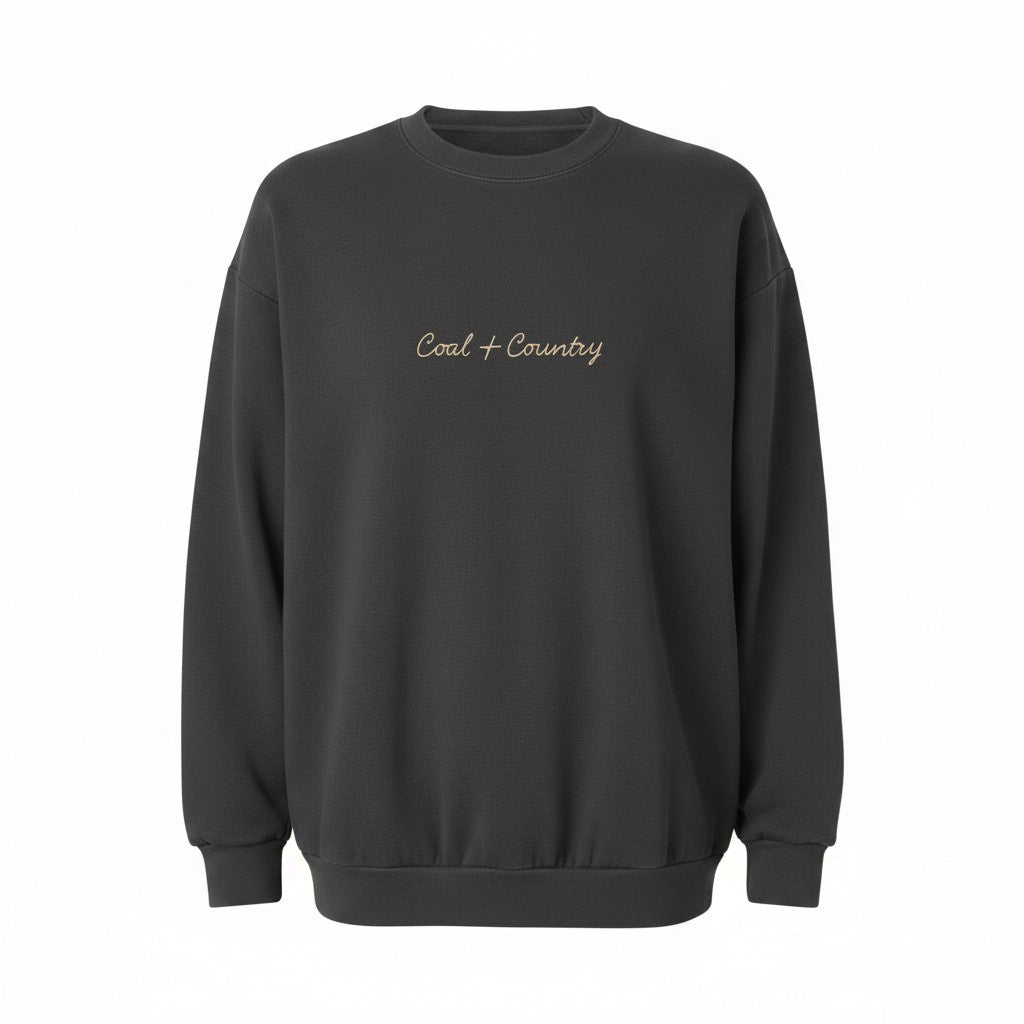 Gray Antler Crewneck