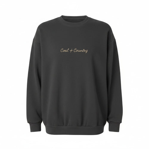 Gray Antler Crewneck